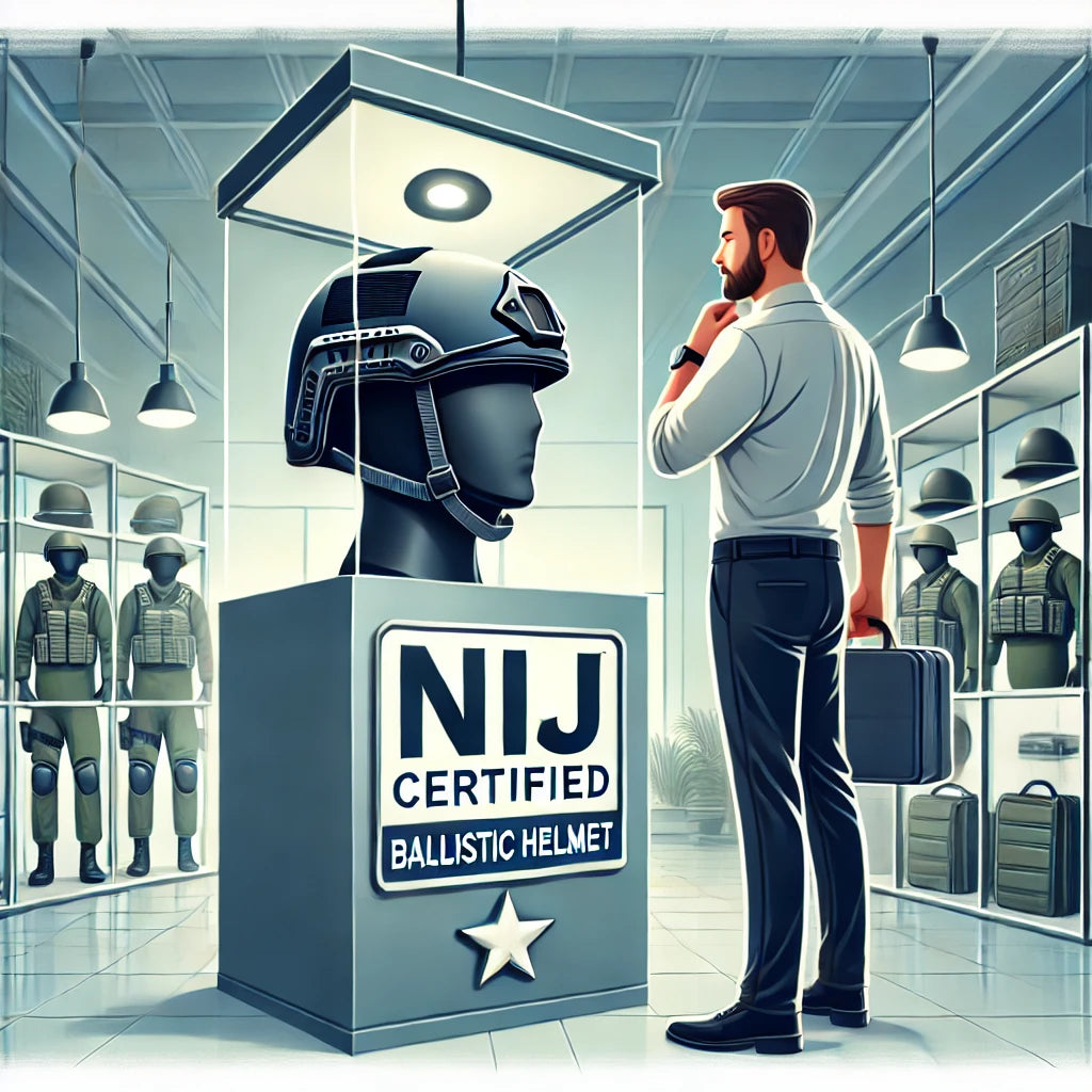 NIJ Certified Ballistic Helmet
