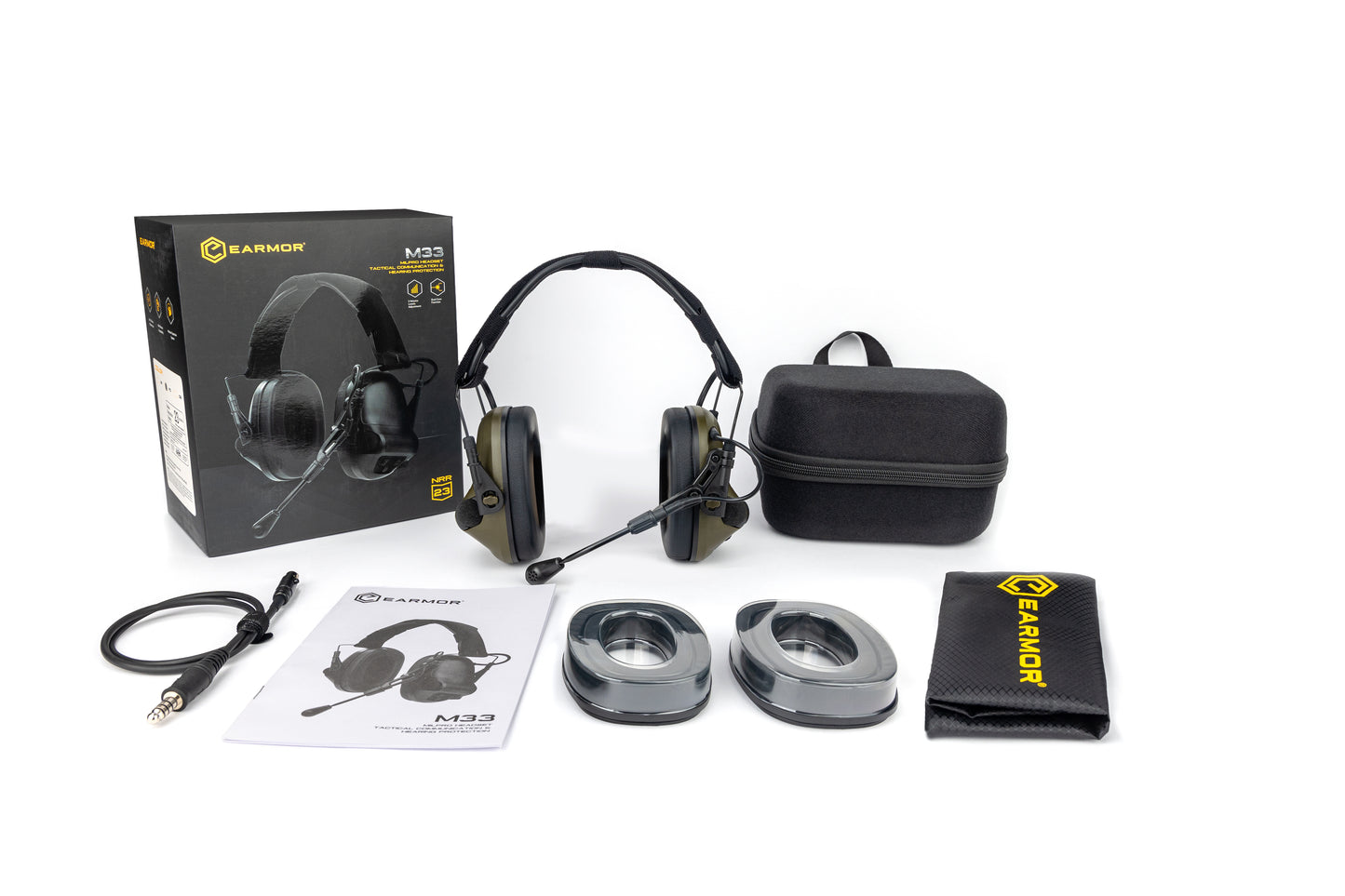 EARMOR® M33 Tactical Communication Headset