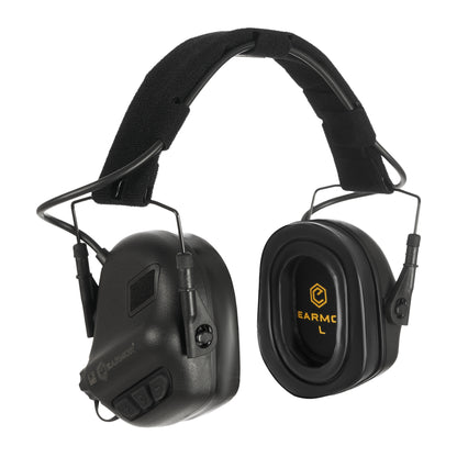 M31 PLUS Tactical Headset is black and features a durable design and slim padded headband for comfort and compatibility for use under a helmet. Additionally, it features Ambient Technology with volume controls and gel ear cups for enhanced comfort.