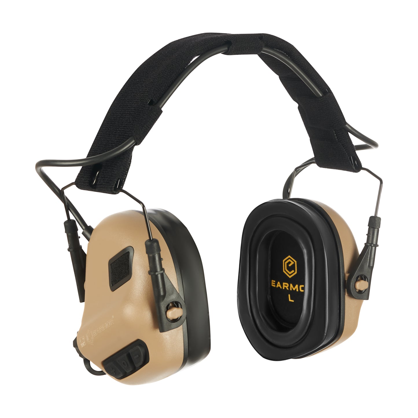 M31 PLUS Tactical Headset is FDE or Sandy Tan and features a durable design and slim padded headband for comfort and compatibility for use under a helmet. Additionally, it features Ambient Technology with volume controls and gel ear cups for enhanced comfort.