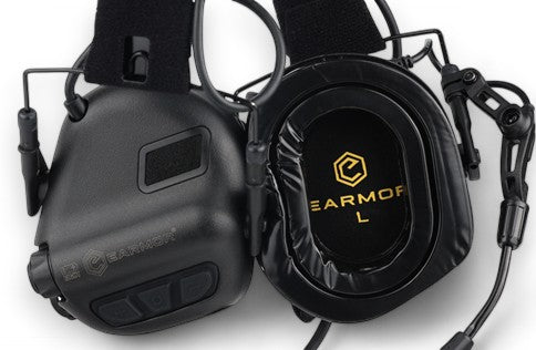 M32 Plus Black Close Up on new Gel Ear Cushions (Gel Ear Muffs)